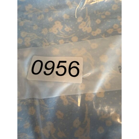 Milkmaid‎ Dress Tallulah Blue White Floral Midi Sz M Cottagecore Peasant Kutumai - Picture 15 of 15